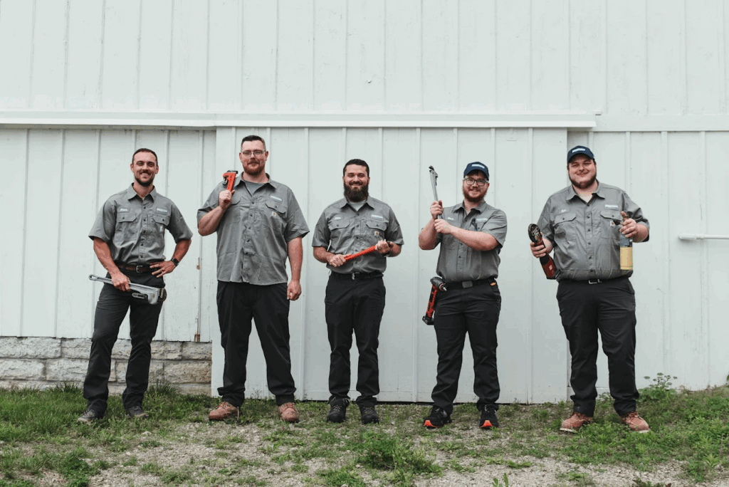 evergreen plumbing team